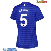 Everton Michael Keane #5 Replica Home Shirt Ladies 2025-26 Short Sleeve
